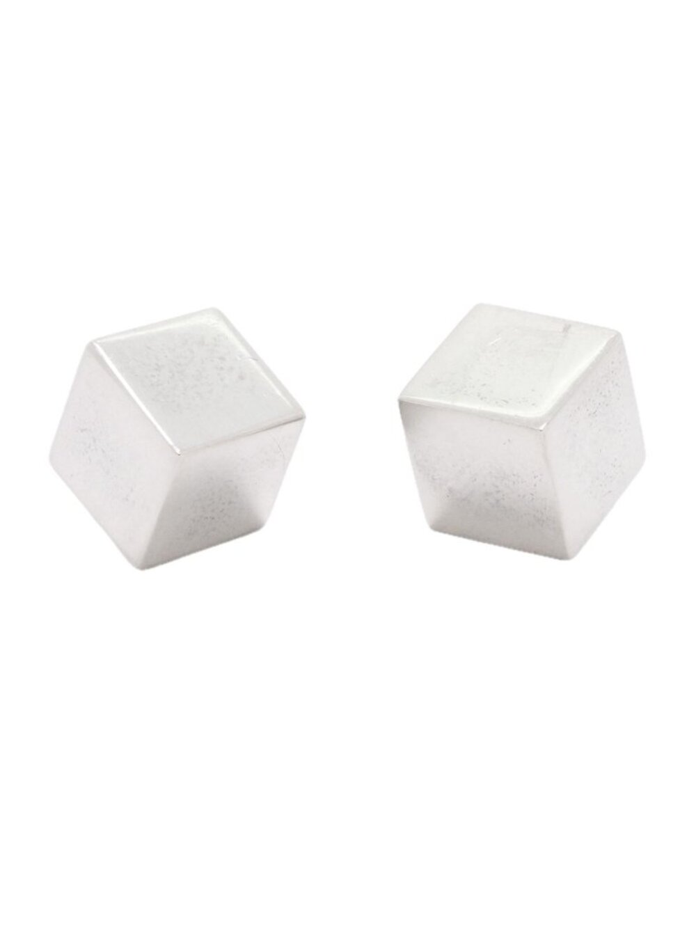 Tiffany & Co Earrings Cube 925 Sterling Silver